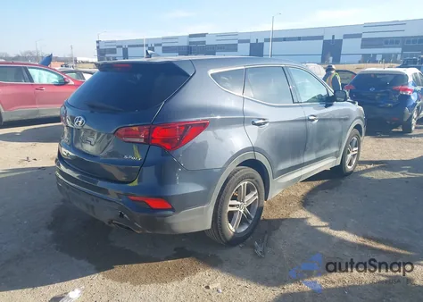 2017 Hyundai Santa Fe Sport 2.4L z USA, uszkodzony, nr VIN 5NMZT3LB3HH039741